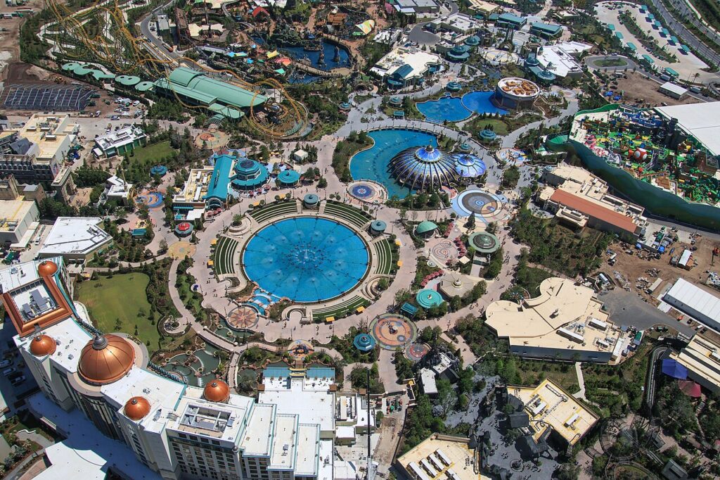 Celestial Park no Epic Universe em Orlando