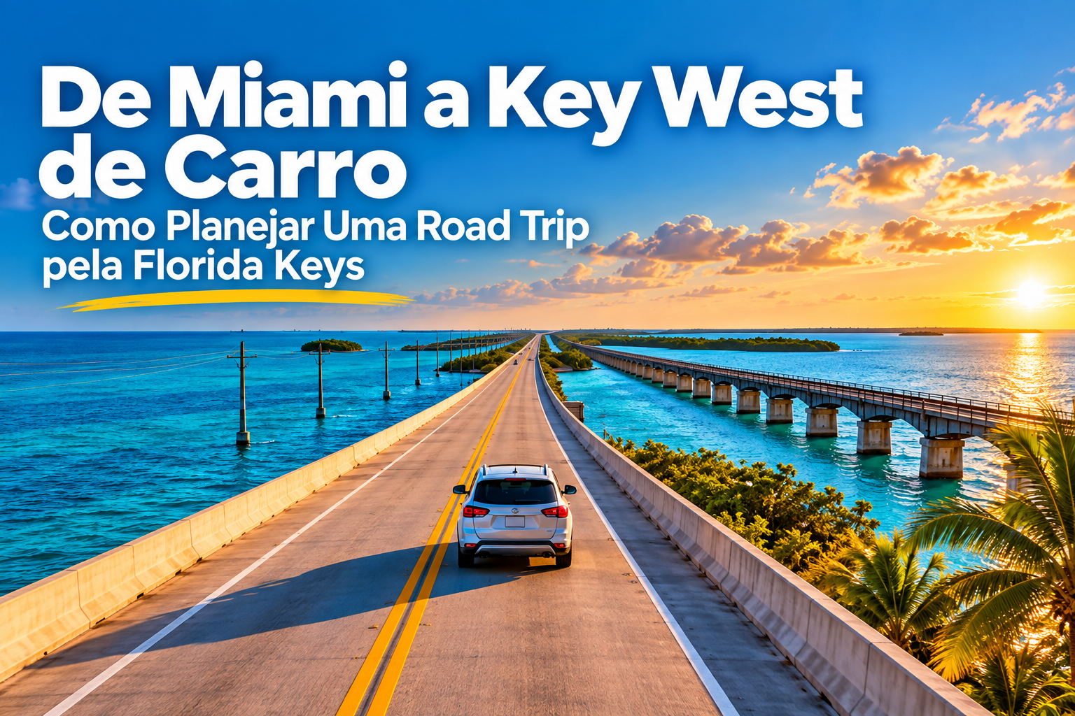 De Miami a Key West de Carro: Como Planejar Uma Road Trip pela Florida Keys