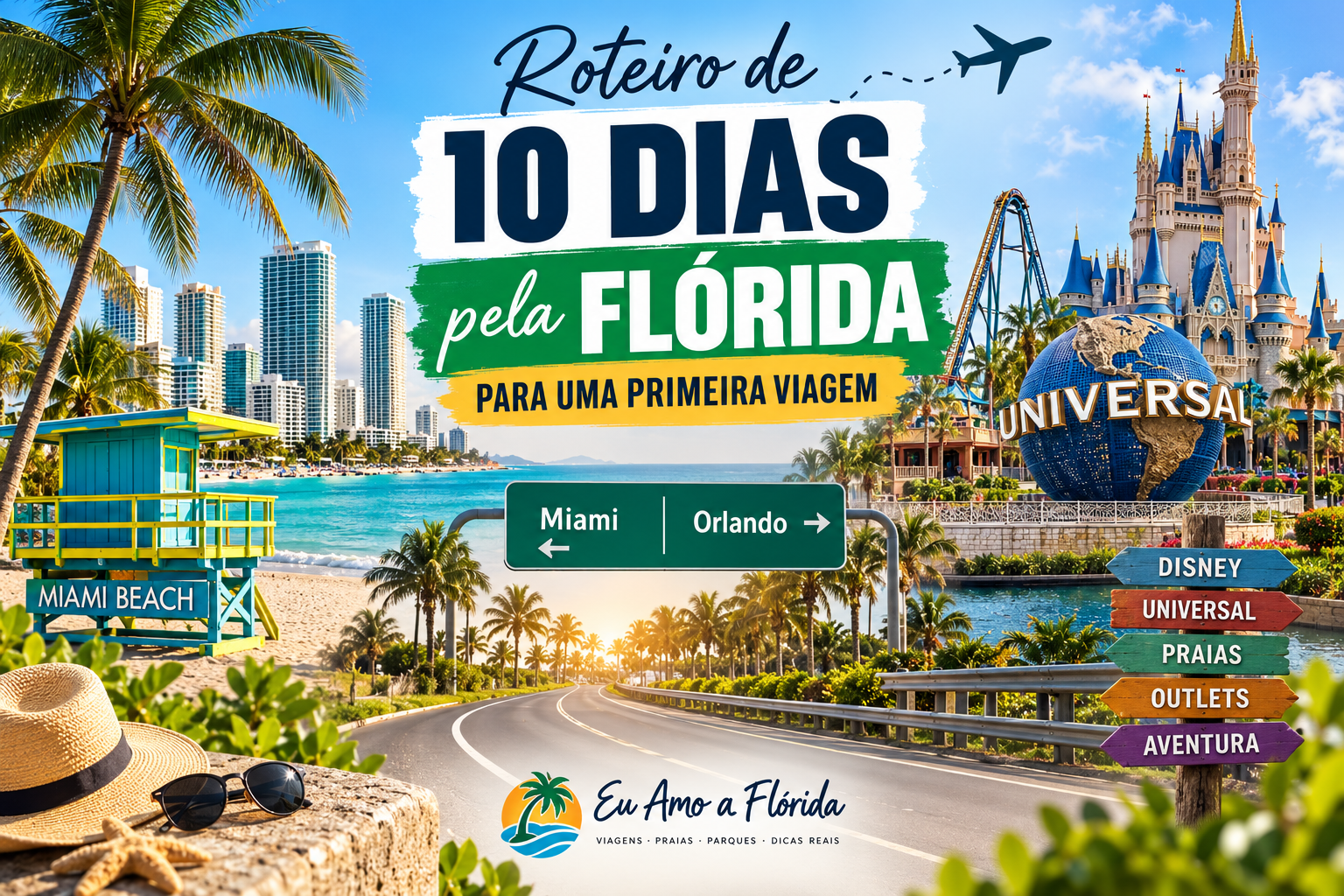Roteiro de 10 Dias pela Flórida Para Uma Primeira Viagem