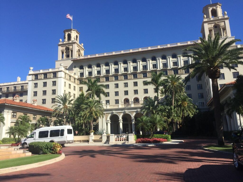 The Breakers em Palm Beach durante roteiro pela Flórida